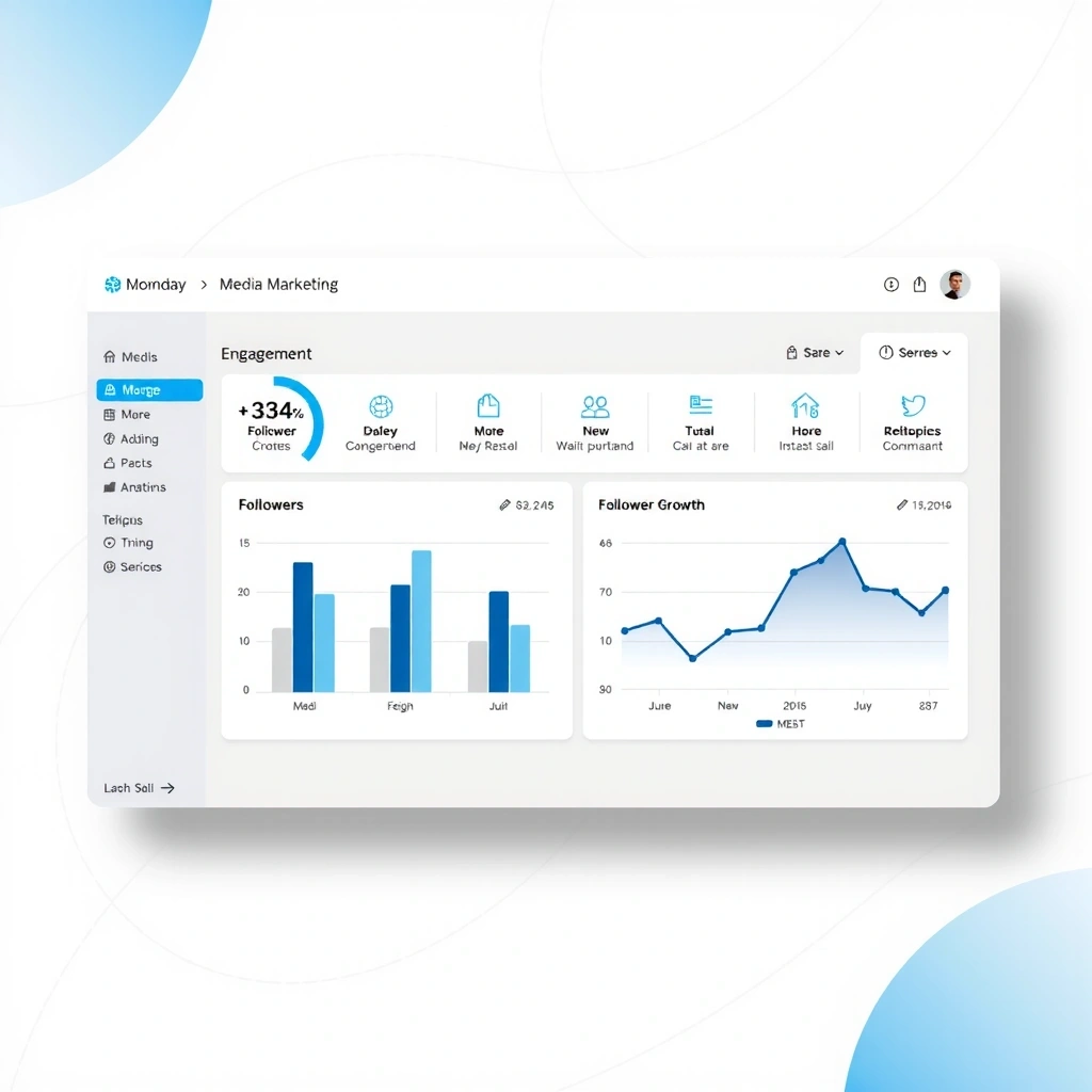 Social media marketing campaign results